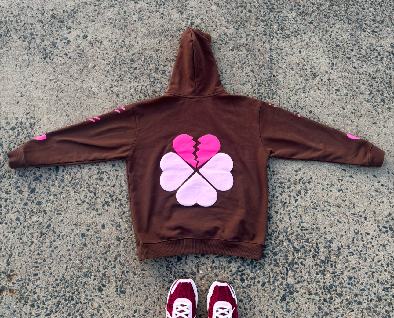 “This is Love” Brown Hoodie