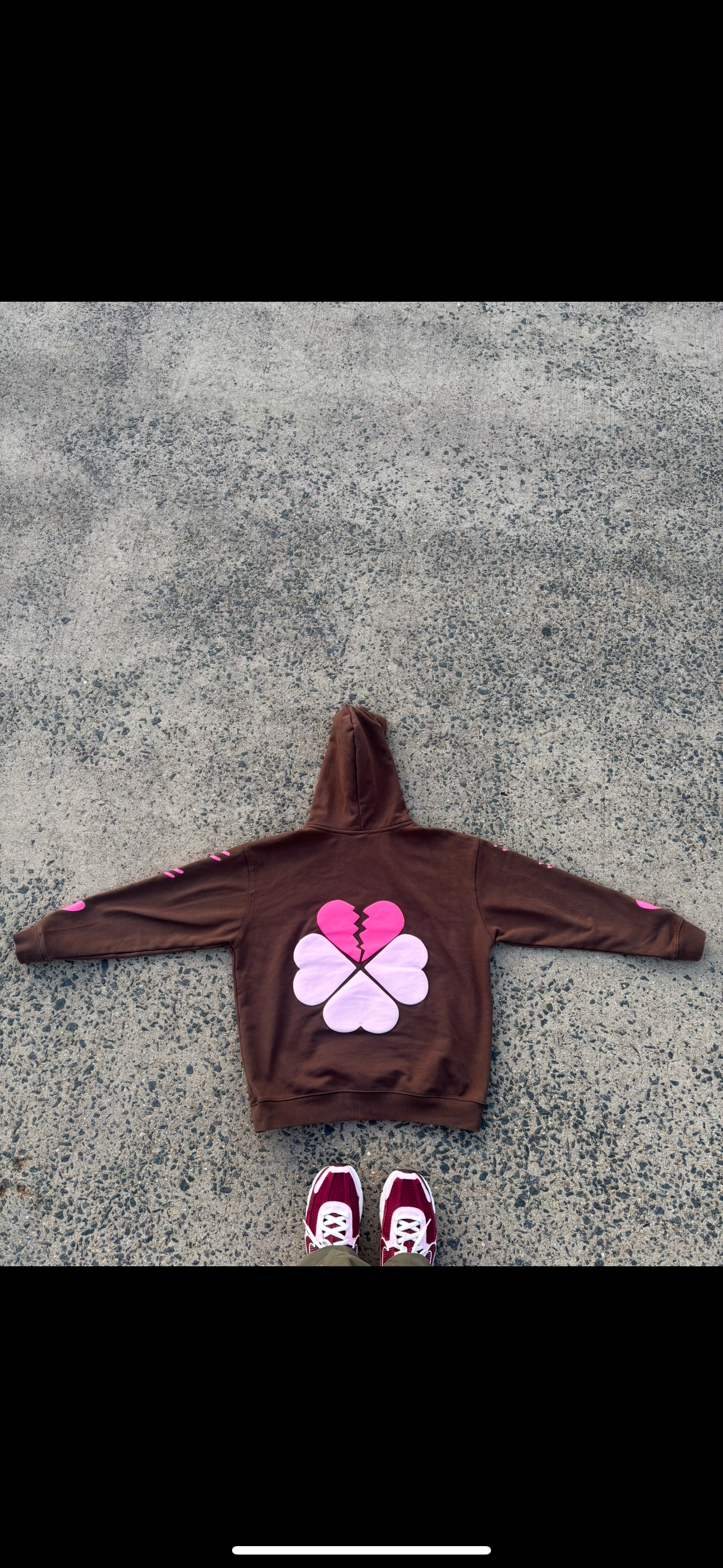 “This is Love” Brown Hoodie